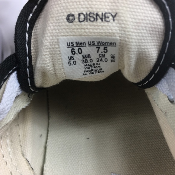 SOLD-Vans X Disney Mickey & Minnie Mouse Aloha 7.5 - Picture 7 of 8